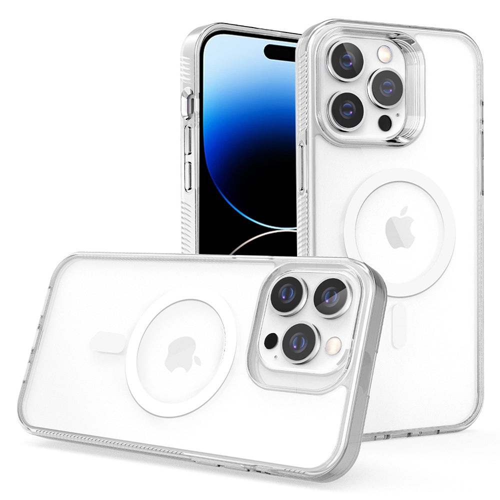 G Style For iPhone 14 Pro Max Phone Case Compatible with MagSafe TPU Acrylic Transparent Cover G Style For iPhone 14 Pro Max Phone Case Compatible with MagSafe TPU Acrylic Transparent Cover